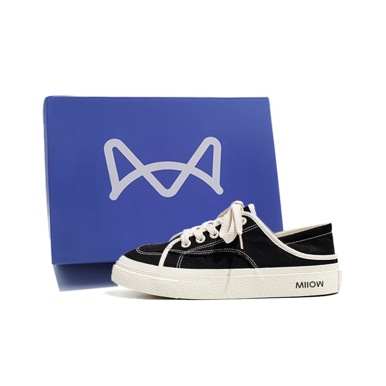 MIIOW Кроссовки мужские низкие черные/бежевые, цвет Black
MIIOW Кроссовки мужские низкие черные/бежевые, цвет Black