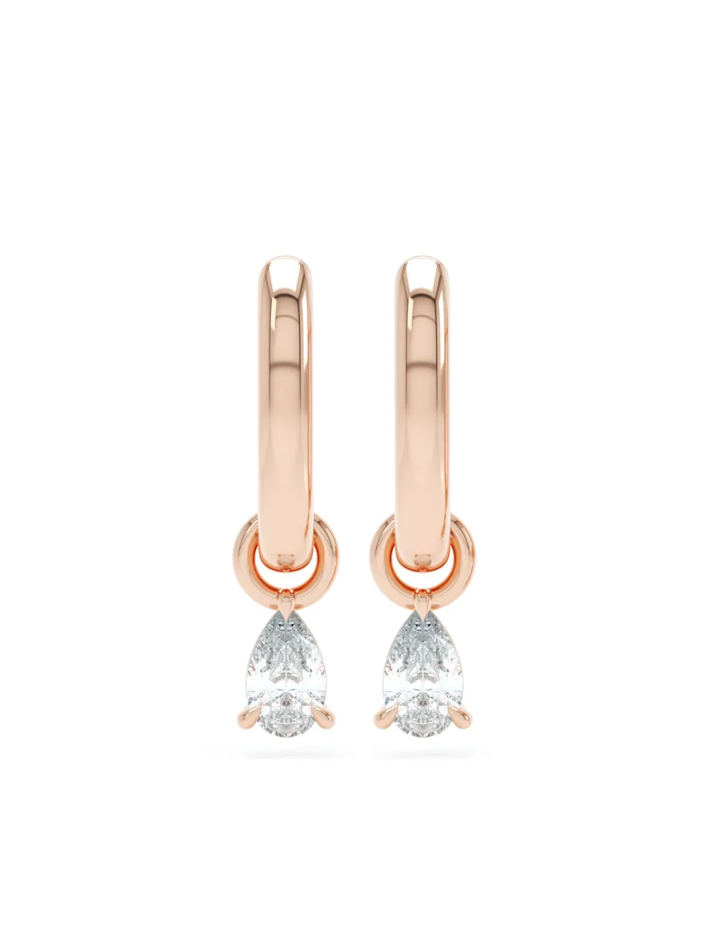 Серьги-кольца Allday из розового золота с бриллиантами LOEV, розовый
Серьги-кольца Allday из розового золота с бриллиантами LOEV, розовый