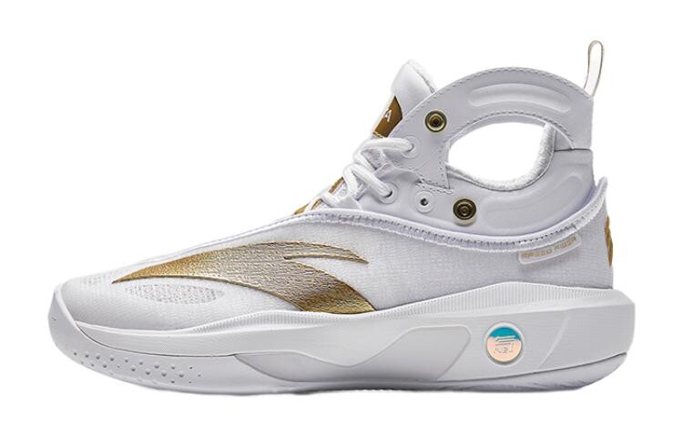 Детские баскетбольные кроссовки GS High-top White/Gold Anta Kids
Детские баскетбольные кроссовки GS High-top White/Gold Anta Kids