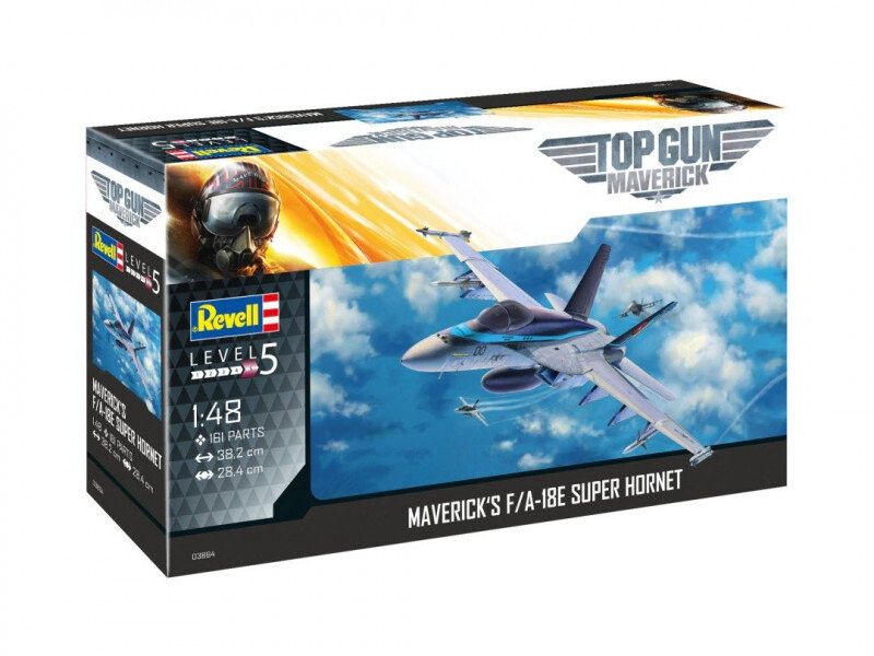 Revell, F/A-18E Super Hornet Top Gun, Модельный комплект, 12+
Revell, F/A-18E Super Hornet Top Gun, Модельный комплект, 12+