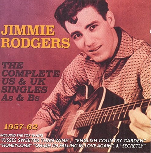 CD диск Rodgers, Jimmie: Complete Us & UK Singles As & BS 1957-62
CD диск Rodgers, Jimmie: Complete Us & UK Singles As & BS 1957-62