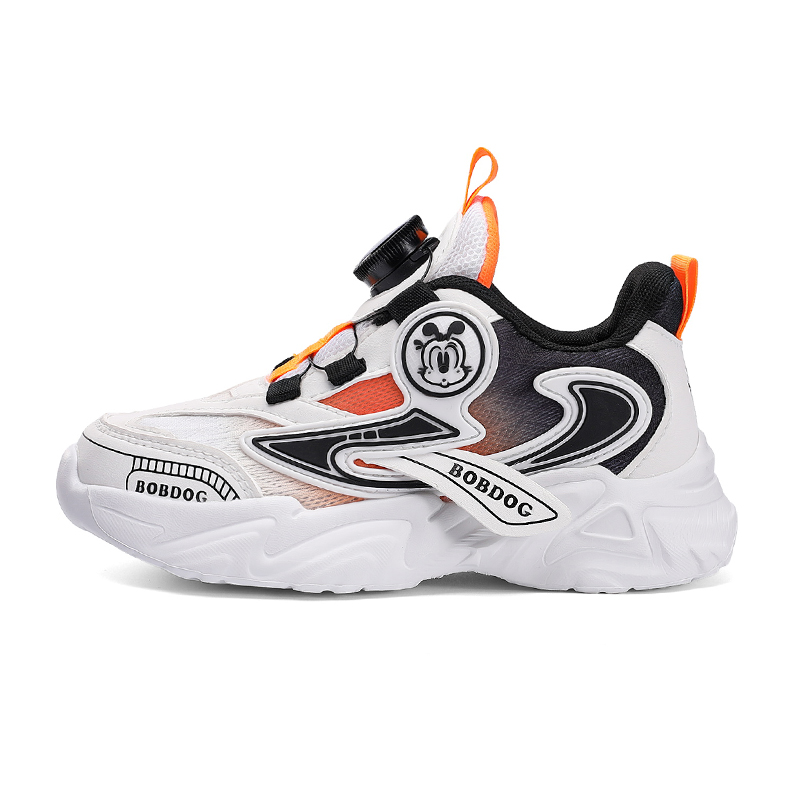 Противоскользящие и износостойкие, легкие, амортизирующие, низкие детские кроссовки для бега BOBDOG, черный/оранжевый
Противоскользящие и износостойкие, легкие, амортизирующие, низкие детские кроссовки для бега BOBDOG, черный/оранжевый