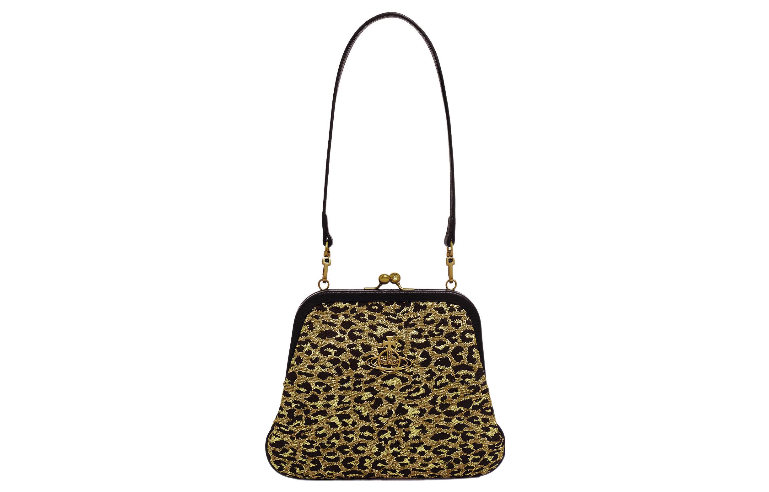 Vivienne Westwood Портативная клатч на одно плечо из полиэстера с полиамидом в леопардовом принте
Vivienne Westwood Портативная клатч на одно плечо из полиэстера с полиамидом в леопардовом принте