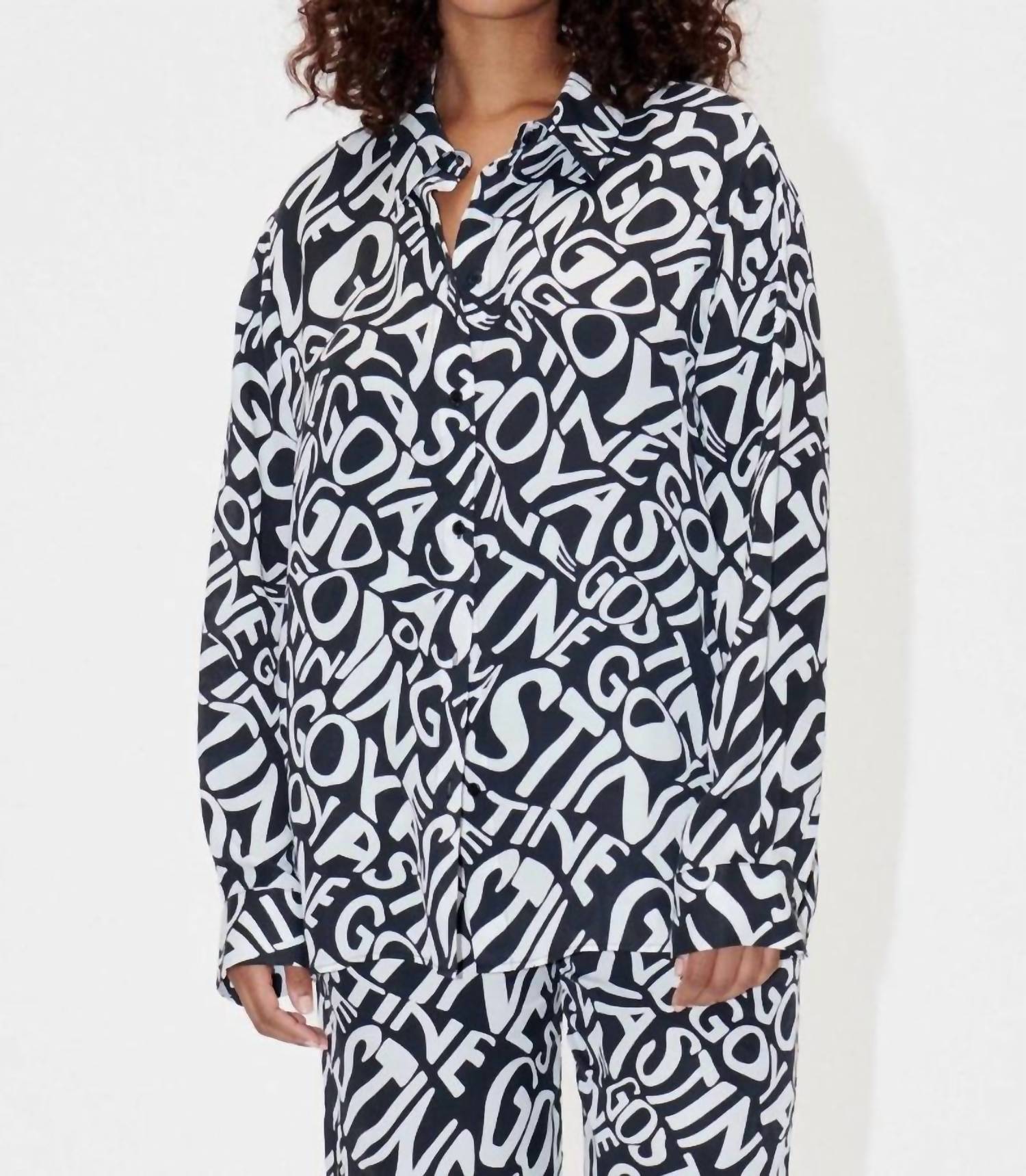 Рубашка Wal черного цвета STINE GOYA
Рубашка Wal черного цвета STINE GOYA