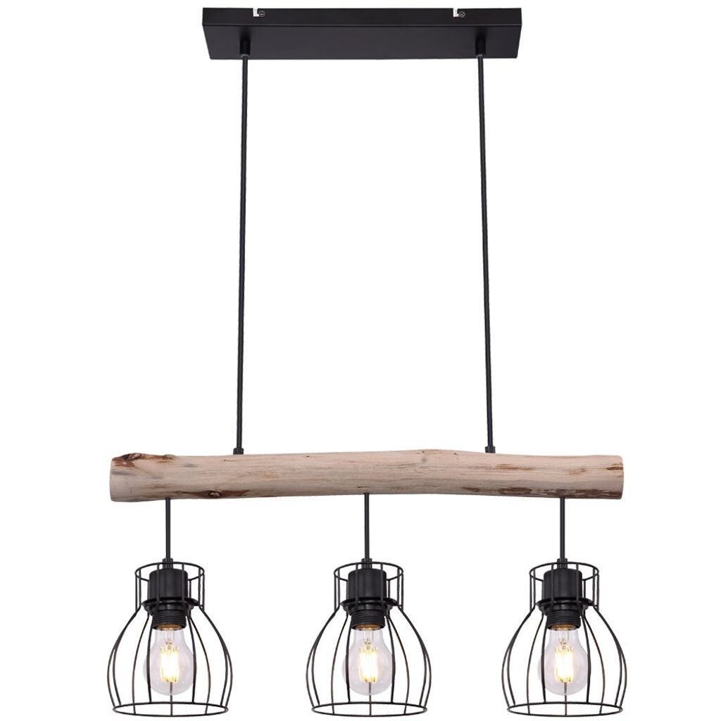 Подвесной светильник, естественные балки, черная решетка, L 60 см Globo Lighting, коричневый
Подвесной светильник, естественные балки, черная решетка, L 60 см Globo Lighting, коричневый
