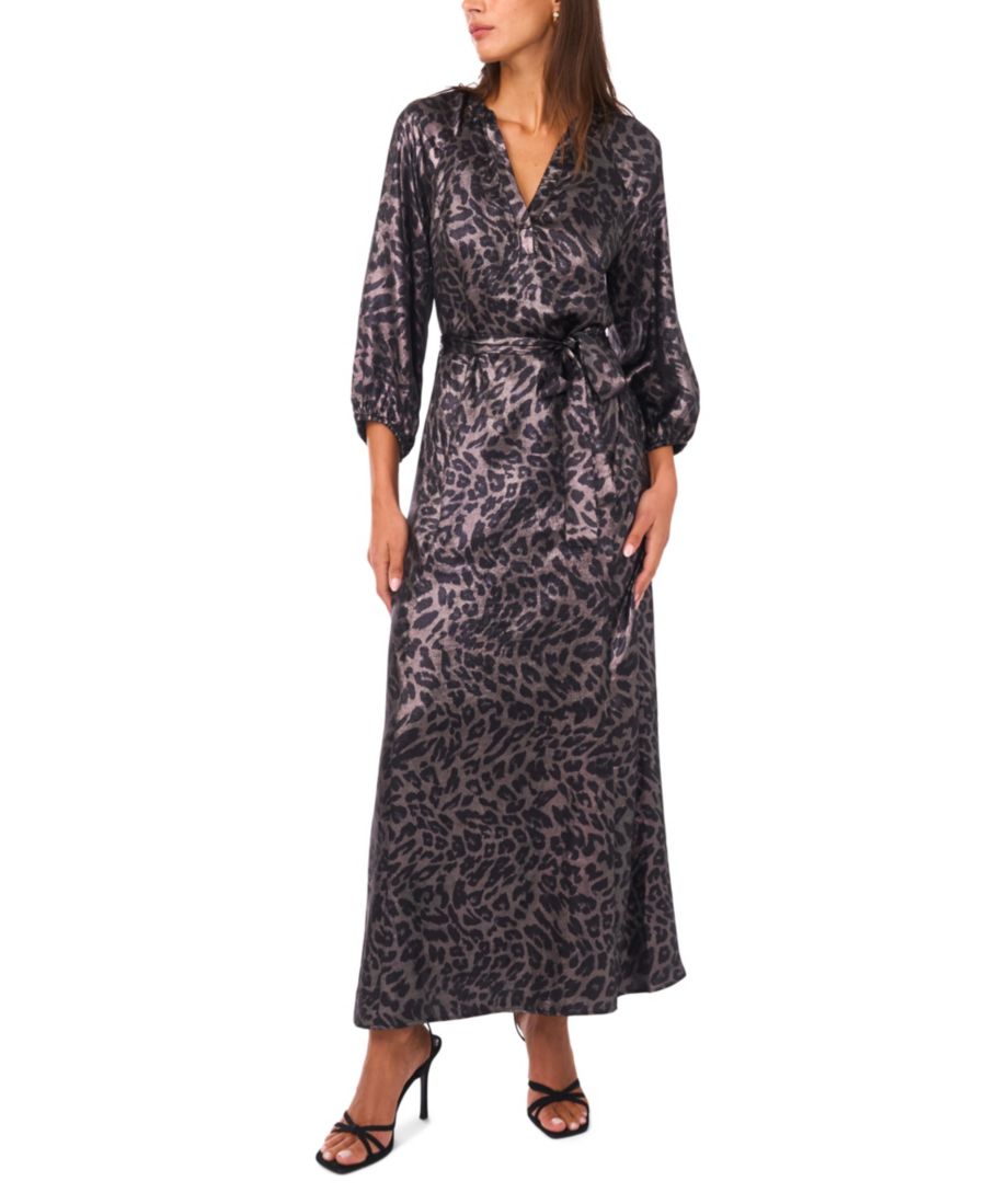 Женское длинное платье с рукавами 3/4 Vince Camuto, Silver Mist
Женское длинное платье с рукавами 3/4 Vince Camuto, Silver Mist