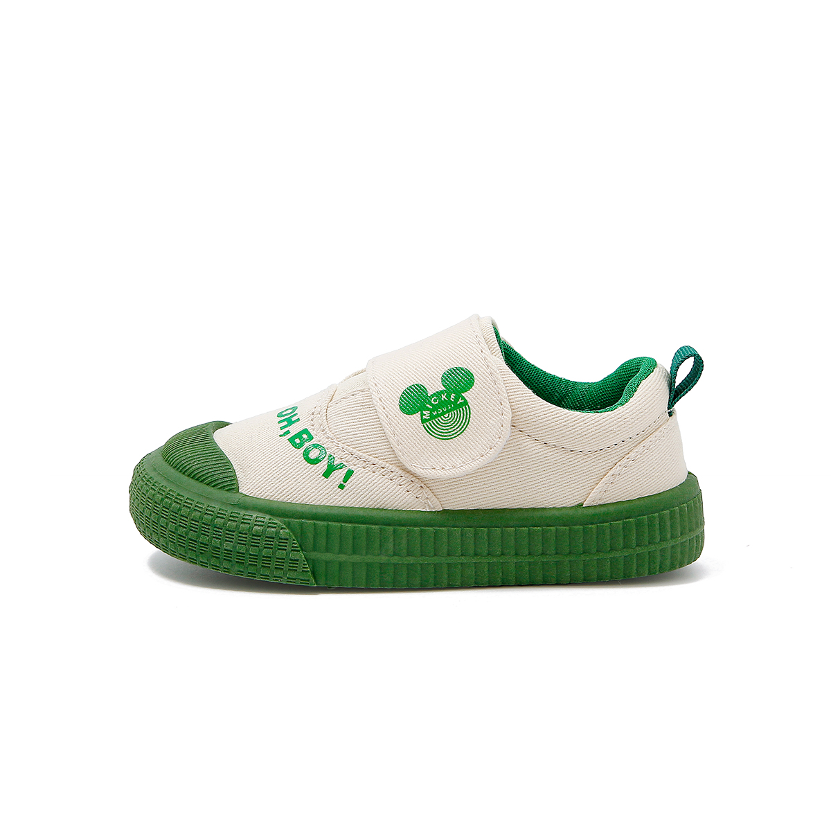 Низкие повседневные кроссовки серии Mickey с противоскользящей подошвой и износостойкой амортизацией для детей от 3 до 7 лет Disney, зеленый 
Низкие повседневные кроссовки серии Mickey с противоскользящей подошвой и износостойкой амортизацией для детей от 3 до 7 лет Disney, зеленый