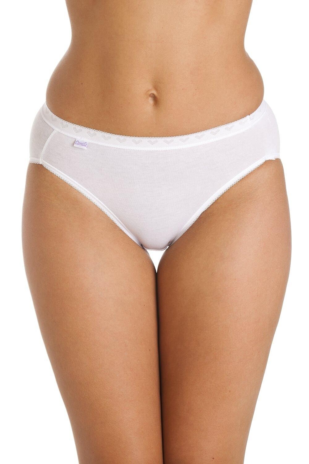 Набор из трех трусов с высоким вырезом Camille, белый
Набор из трех трусов с высоким вырезом Camille, белый