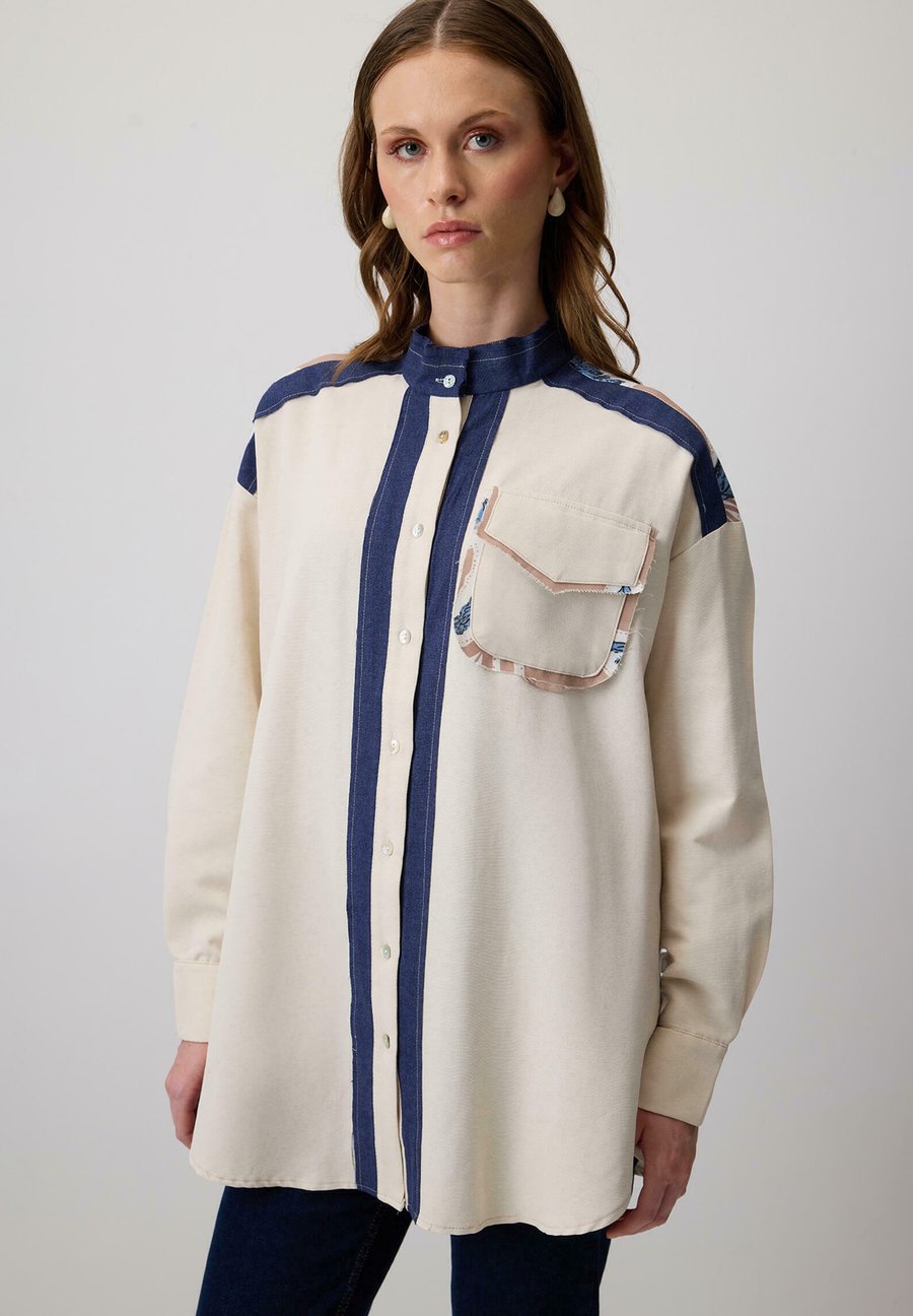 Блуза Touché Privé Button-down blouse, Beige/Tan
Блуза Touché Privé Button-down blouse, Beige/Tan