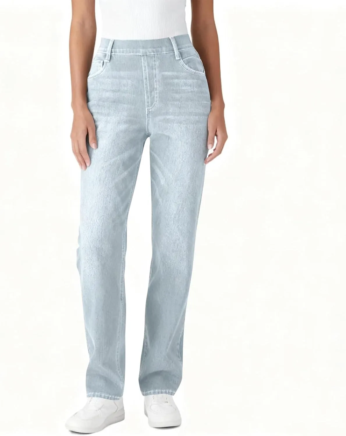 Женские джинсы Stretchy High Waist с эффектом контроля живота
Женские джинсы Stretchy High Waist с эффектом контроля живота