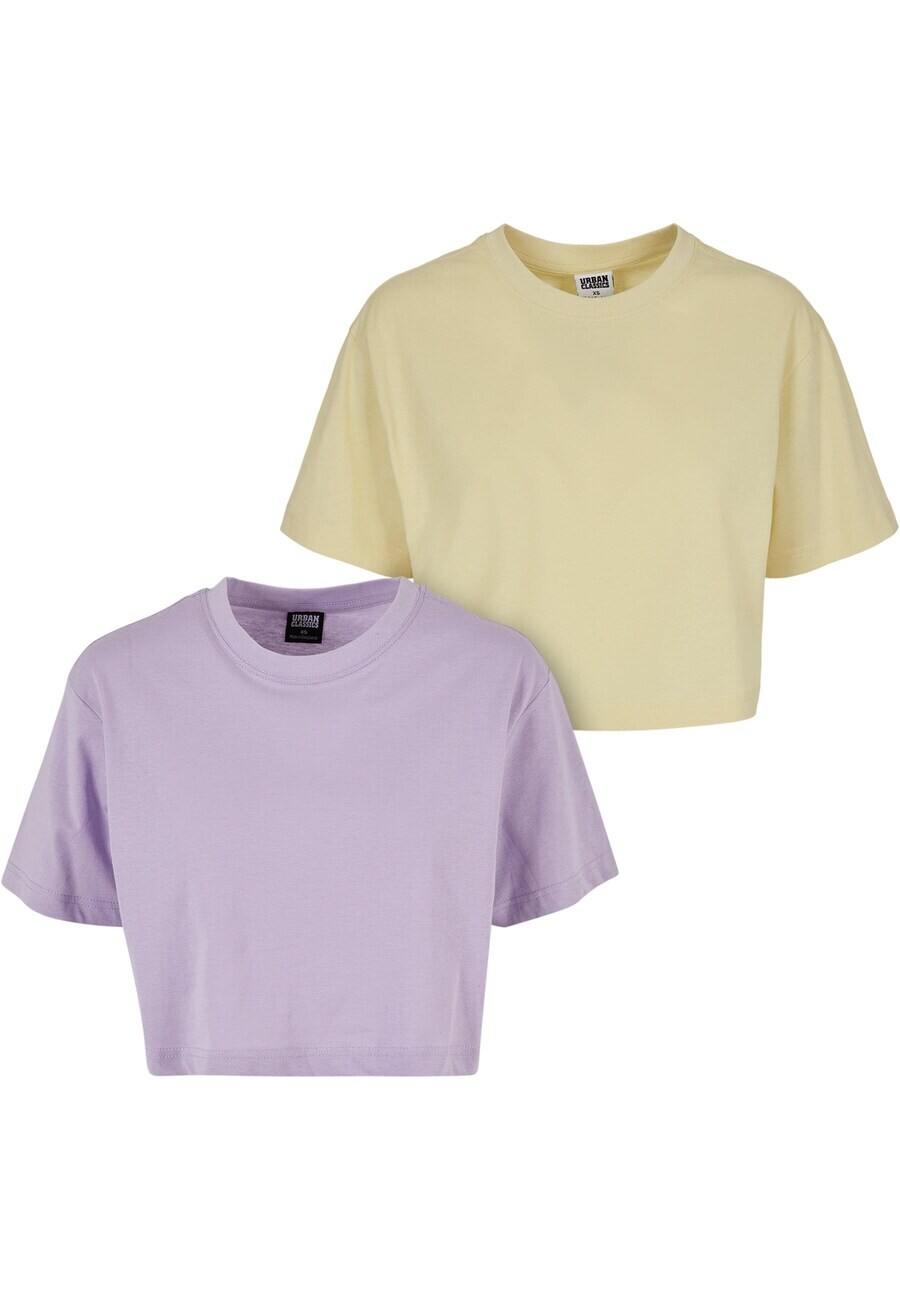 Футболка Urban Classics, цвет Pastel Yellow/Plum
Футболка Urban Classics, цвет Pastel Yellow/Plum