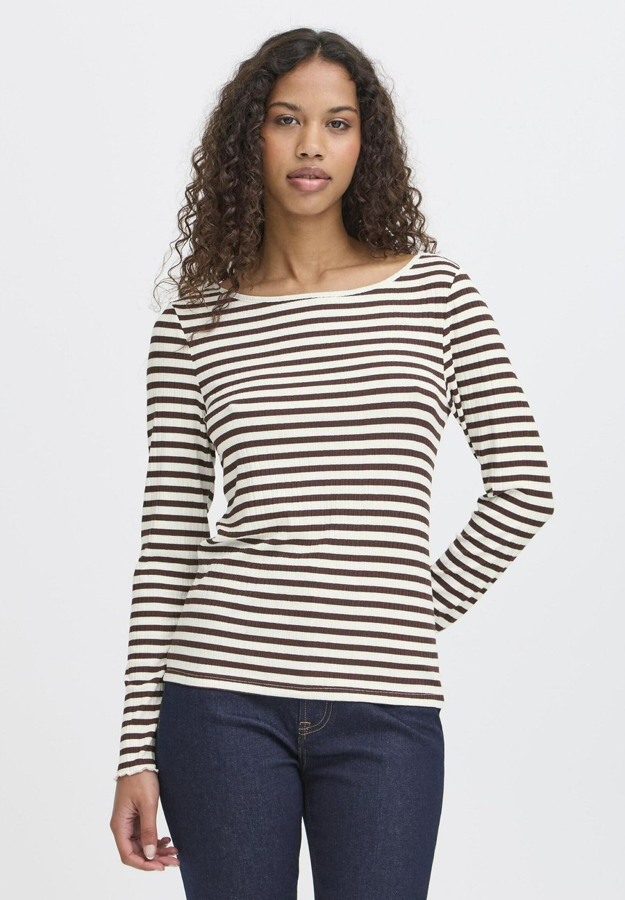 Топ ICHI IHCELLA LS, Coffee Bean Cloud Dancer/Brown
Топ ICHI IHCELLA LS, Coffee Bean Cloud Dancer/Brown