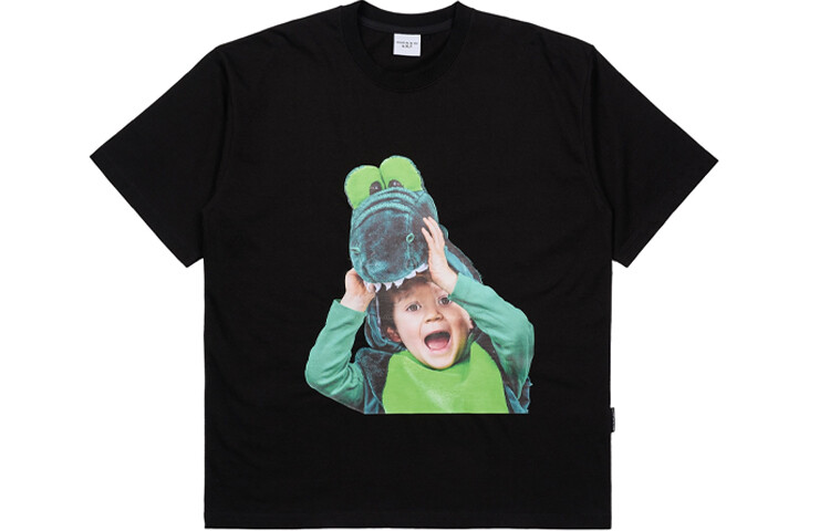 Футболка унисекс черная Acme De La Vie, черный 
Футболка унисекс черная Acme De La Vie, черный