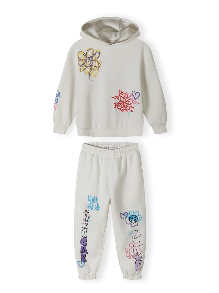 Minoti Комплект из 2 предметов: спортивный костюм 20, флис 55, белый
Minoti Комплект из 2 предметов: спортивный костюм 20, флис 55, белый