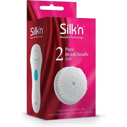 Насадка кисточки Silk'n Pure Soft White 
Насадка кисточки Silk'n Pure Soft White