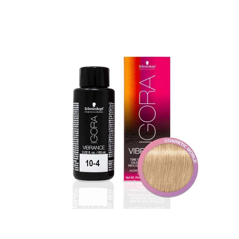 Schwarzkopf Igora Vibrance 10-4 60 мл
Schwarzkopf Igora Vibrance 10-4 60 мл