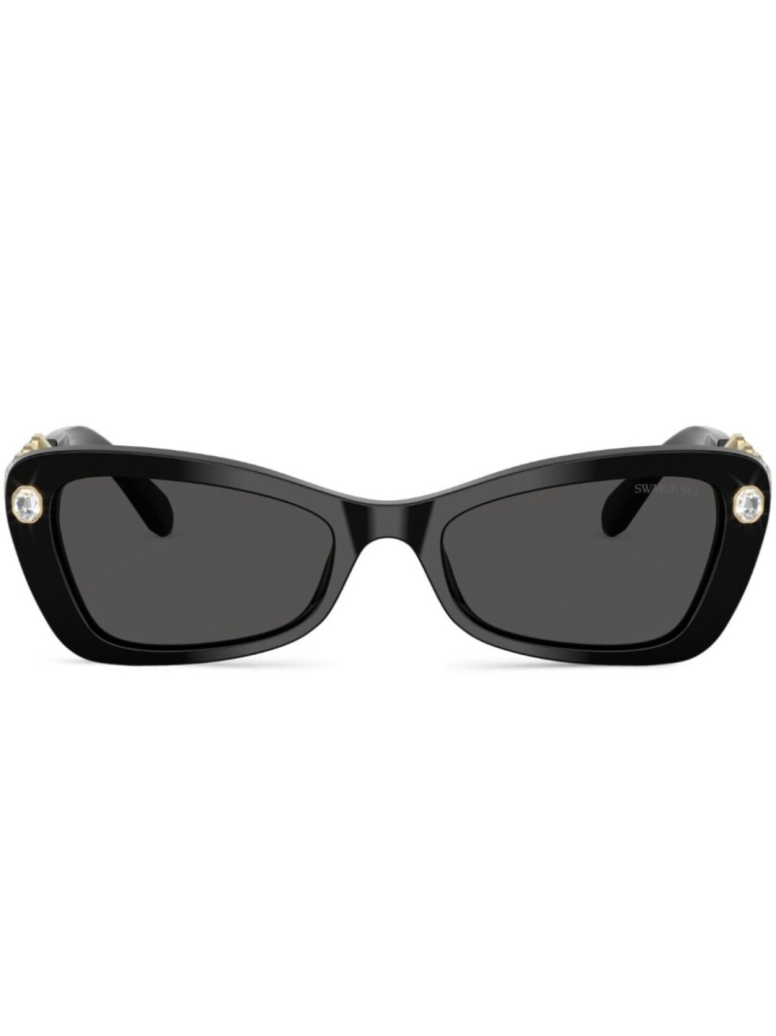 Прямоугольные солнцезащитные очки, украшенные кристаллами Swarovski, черный
Прямоугольные солнцезащитные очки, украшенные кристаллами Swarovski, черный