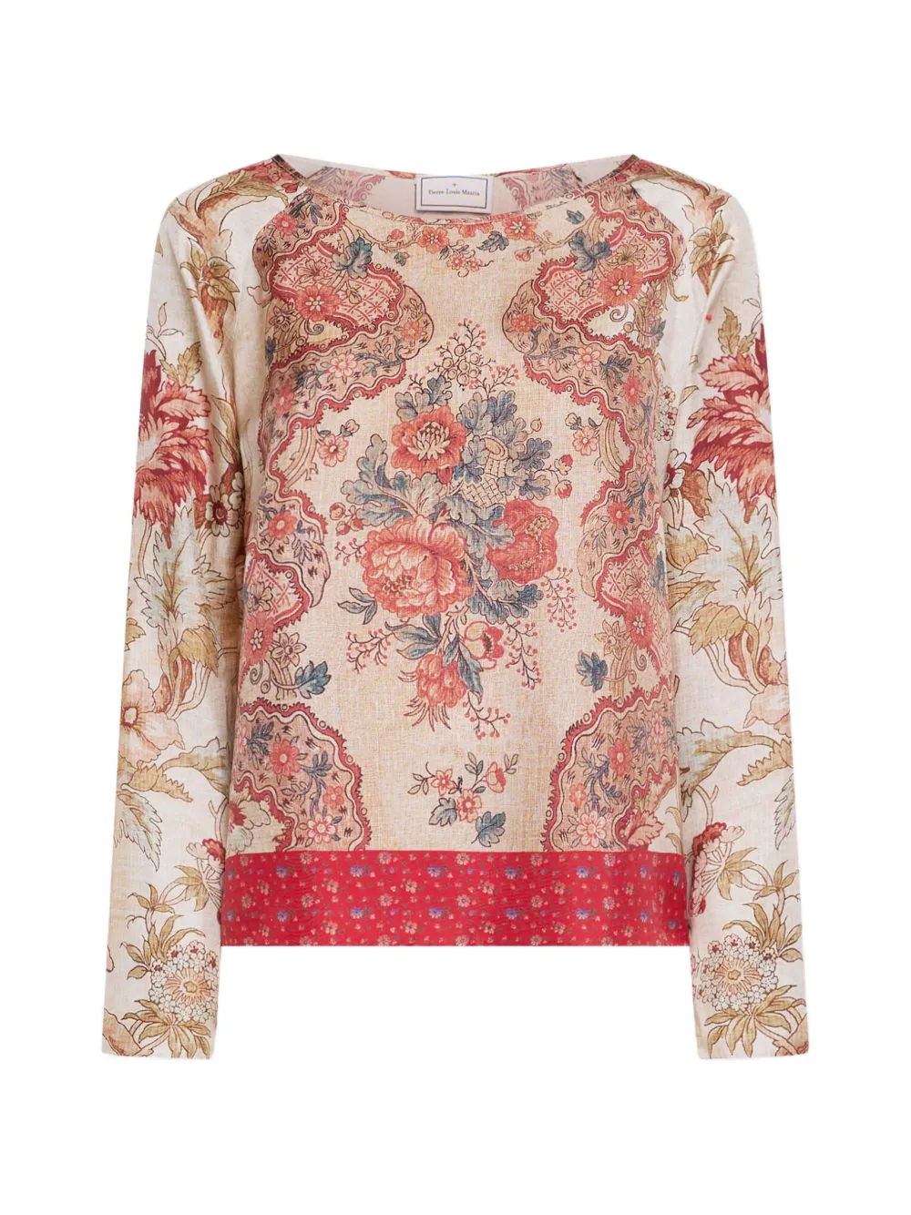 Флоральная рубашка с длинными рукавами Aloe Pierre-Louis Mascia, бежевый
Флоральная рубашка с длинными рукавами Aloe Pierre-Louis Mascia, бежевый