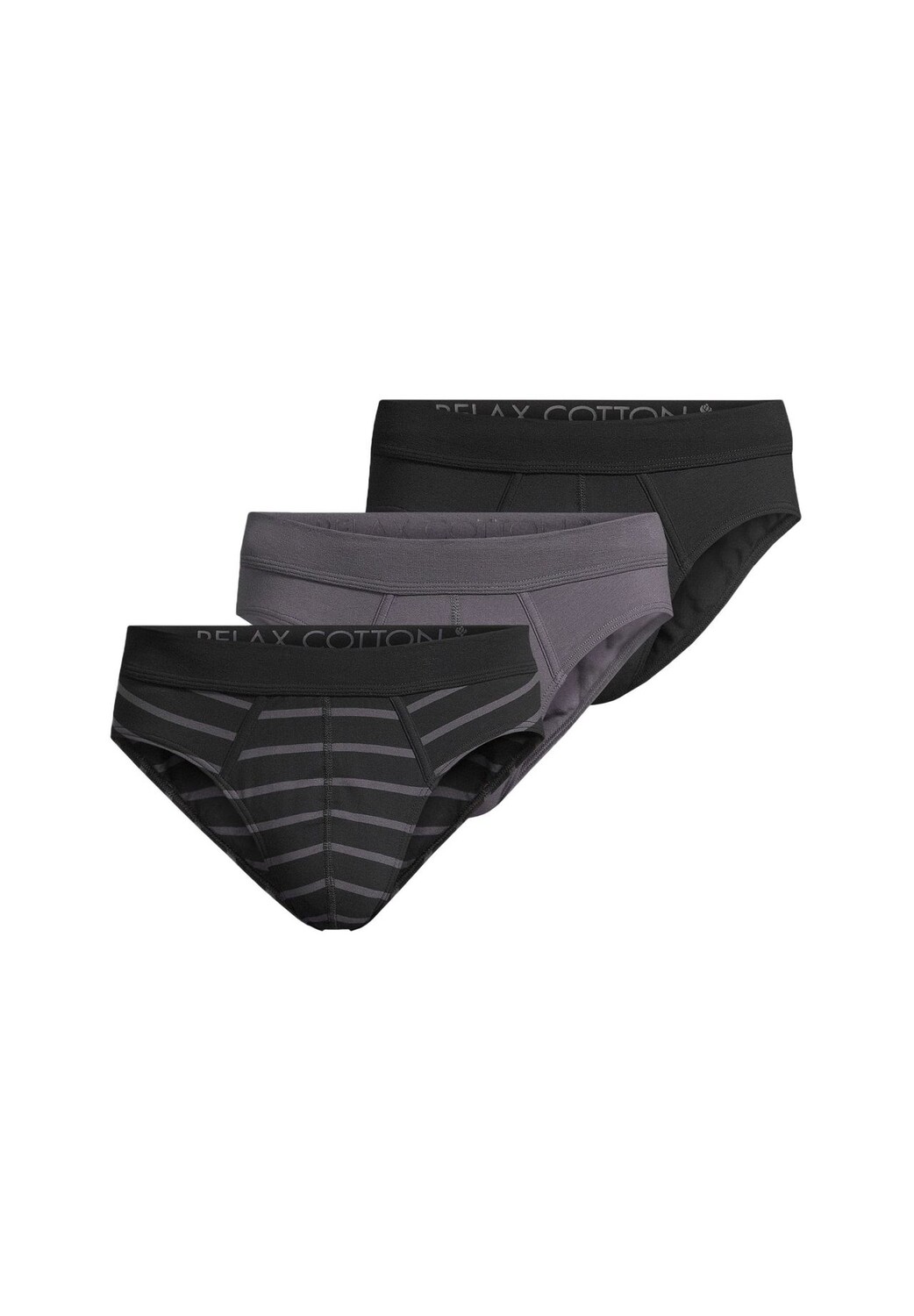 Мини-брифы / трусы, комплект из 3 шт Relax Cotton Seidensticker, цвет Schwarz / Grau
Мини-брифы / трусы, комплект из 3 шт Relax Cotton Seidensticker, цвет Schwarz / Grau