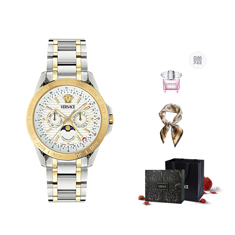 Greca Chrono 43mm VERSACE
Greca Chrono 43mm VERSACE