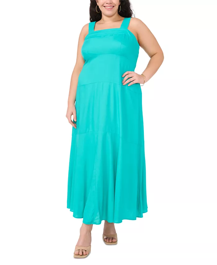 Платье макси без рукавов с квадратным вырезом и сборкой на спине больших размеров Vince Camuto, синий
Платье макси без рукавов с квадратным вырезом и сборкой на спине больших размеров Vince Camuto, синий