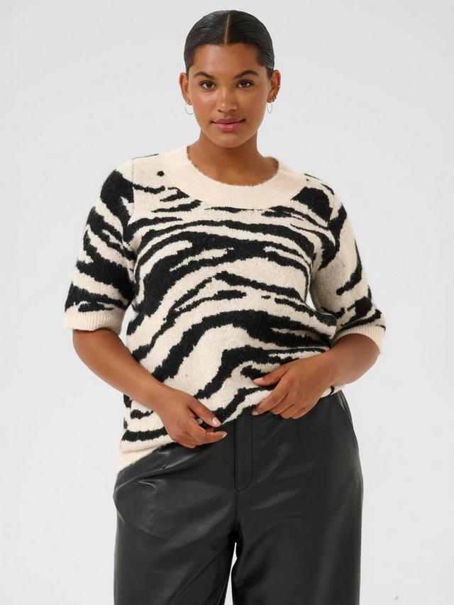 KCsandia пуловер из шерстяной смеси с принтом животных KAFFE Curve
KCsandia пуловер из шерстяной смеси с принтом животных KAFFE Curve