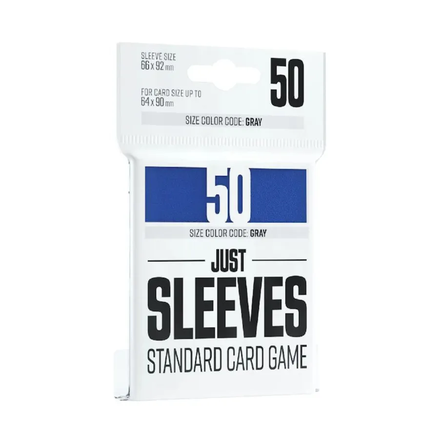 Стандартная карточная игра 66x92 мм, синяя (10 упаковок по 50 конвертов), Just Sleeves (Card Sleeves)
Стандартная карточная игра 66x92 мм, синяя (10 упаковок по 50 конвертов), Just Sleeves (Card Sleeves)