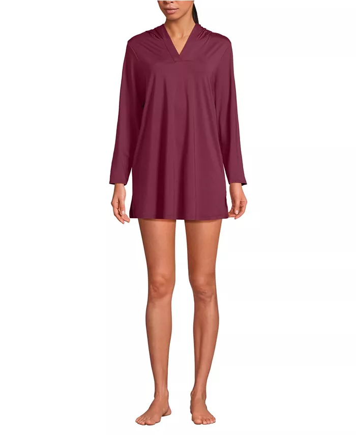 Женское мини-платье-парео с капюшоном SunShade UPF 50 для плавания Lands' End, красный
Женское мини-платье-парео с капюшоном SunShade UPF 50 для плавания Lands' End, красный