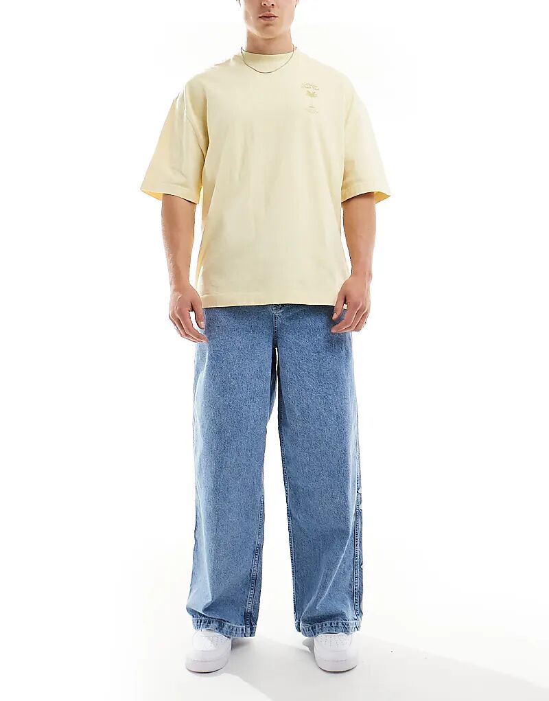 Джинсы из денима с логотипом ADS в цвете средне-синего тона ASOS DESIGN
Джинсы из денима с логотипом ADS в цвете средне-синего тона ASOS DESIGN