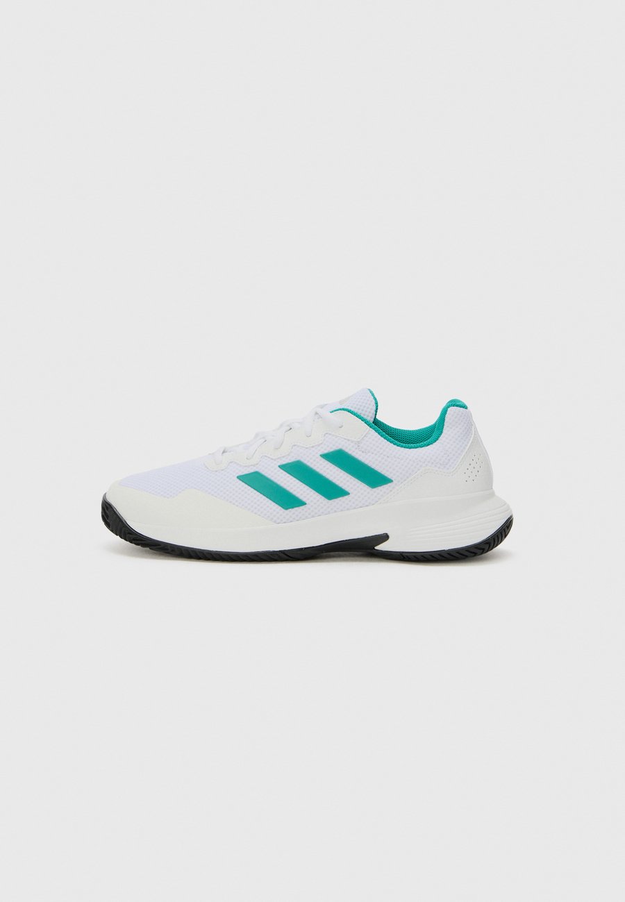 Кроссовки Adidas Performance GAMECOURT 2, White/Pure Teal/Core Black/White
Кроссовки Adidas Performance GAMECOURT 2, White/Pure Teal/Core Black/White