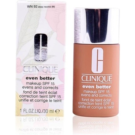 Clinique Even Better Fluid Foundation #92 Deep Neutral 30мл
Clinique Even Better Fluid Foundation #92 Deep Neutral 30мл