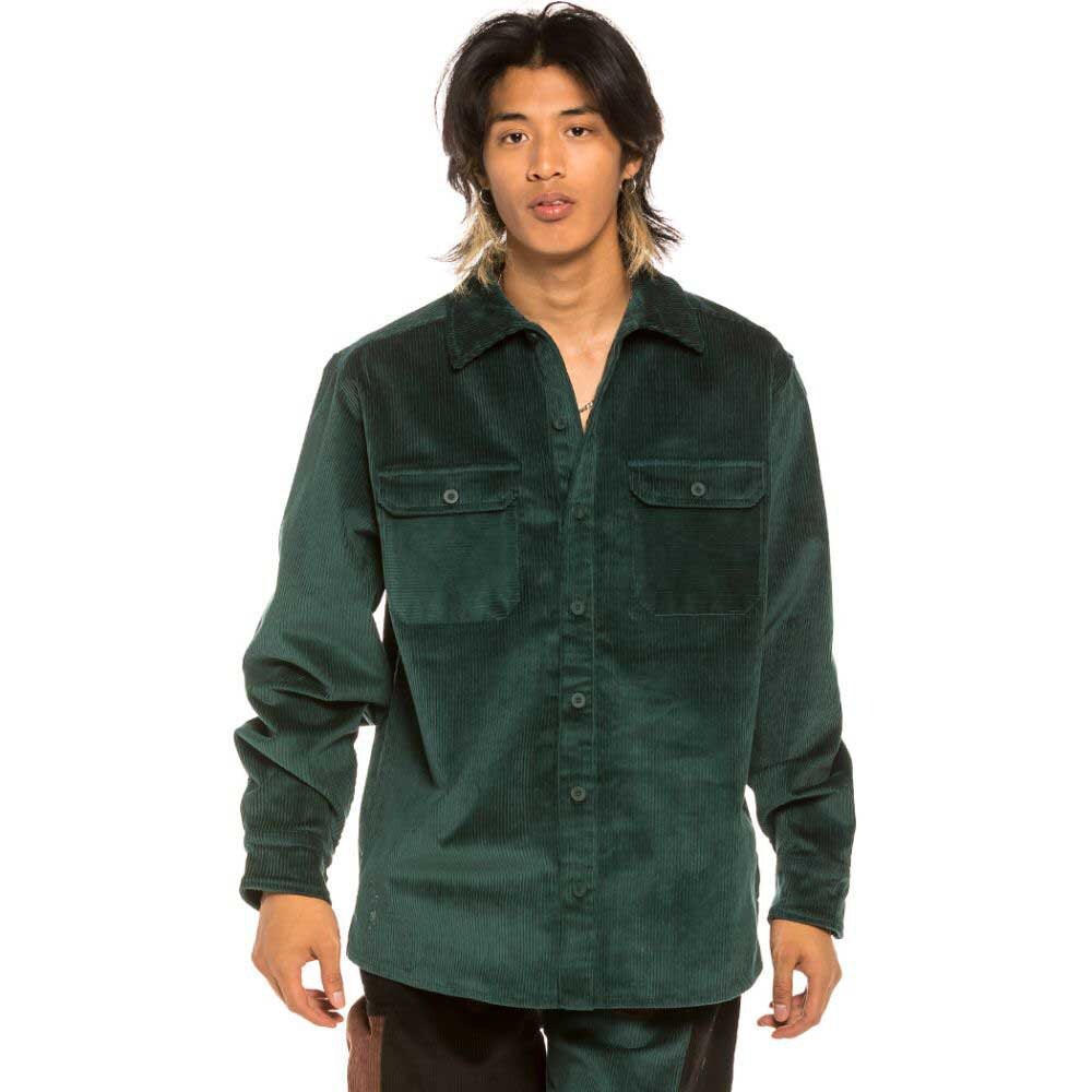 Куртка Grimey Aged Rum Corduroy overshirt, зеленый
Куртка Grimey Aged Rum Corduroy overshirt, зеленый