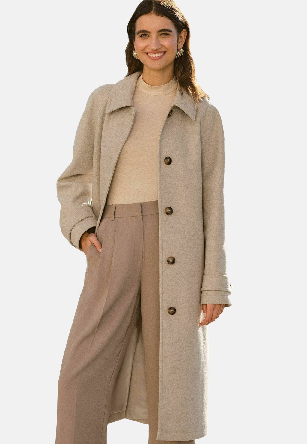 Пальто-тренч REGULAR FIT Friends Like These, бежевый
Пальто-тренч REGULAR FIT Friends Like These, бежевый