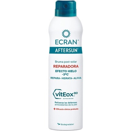 Спрей Aftersun Интенсивное восстановление 250мл, Ecran
Спрей Aftersun Интенсивное восстановление 250мл, Ecran