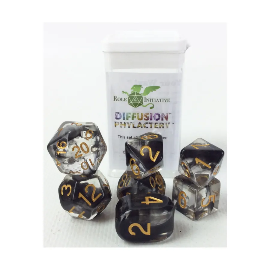 Многогранные игральные кости — Филактерия, арка d4 с белыми цифрами (7), Game Dice - Diffusion (Role 4 Initiative)
Многогранные игральные кости — Филактерия, арка d4 с белыми цифрами (7), Game Dice - Diffusion (Role 4 Initiative)