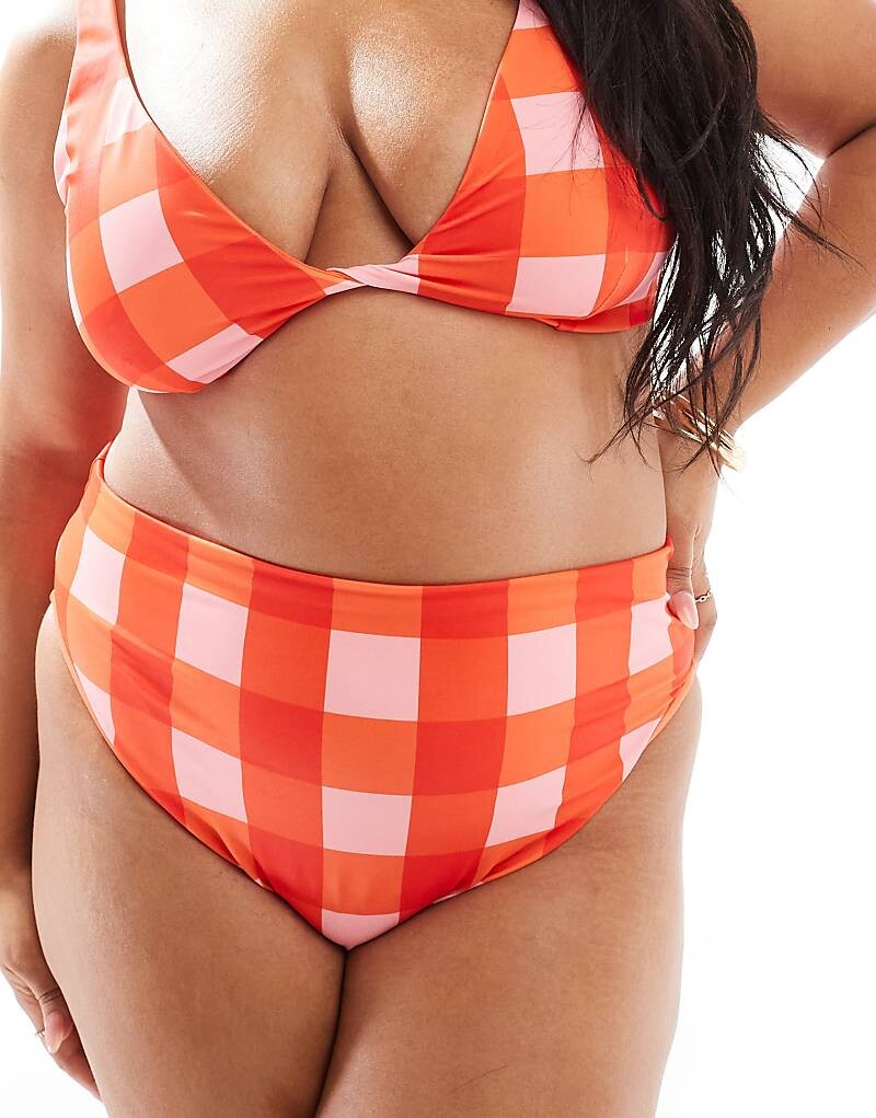 Белые плавки бикини с высокой талией и завышенной талией ASOS DESIGN Curve Picnic
Белые плавки бикини с высокой талией и завышенной талией ASOS DESIGN Curve Picnic