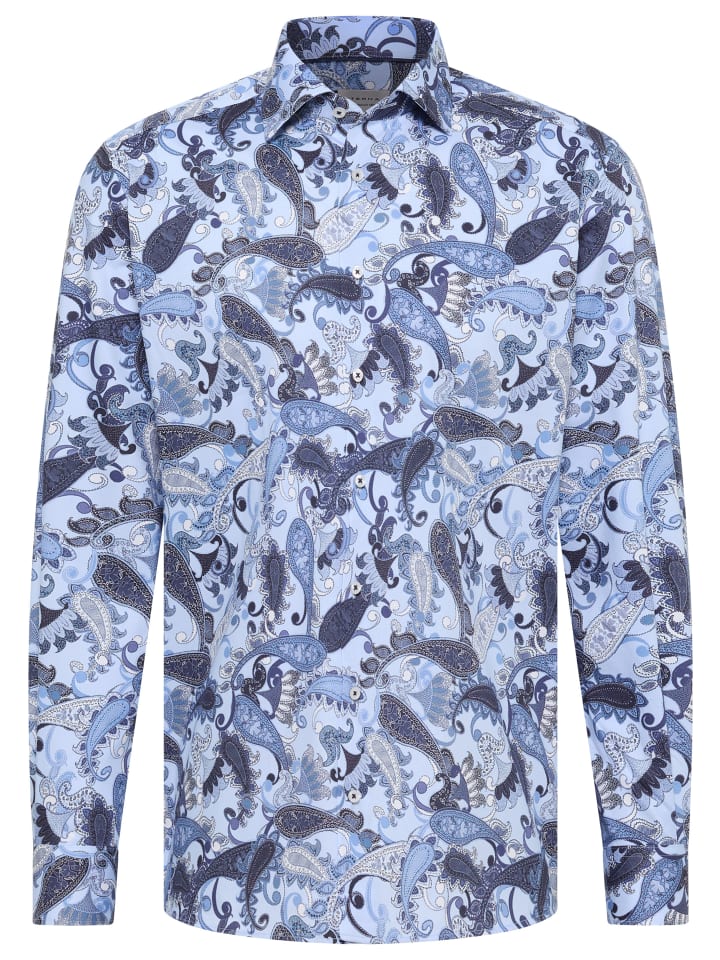 Рубашка COMFORT FIT синего цвета Eterna
Рубашка COMFORT FIT синего цвета Eterna