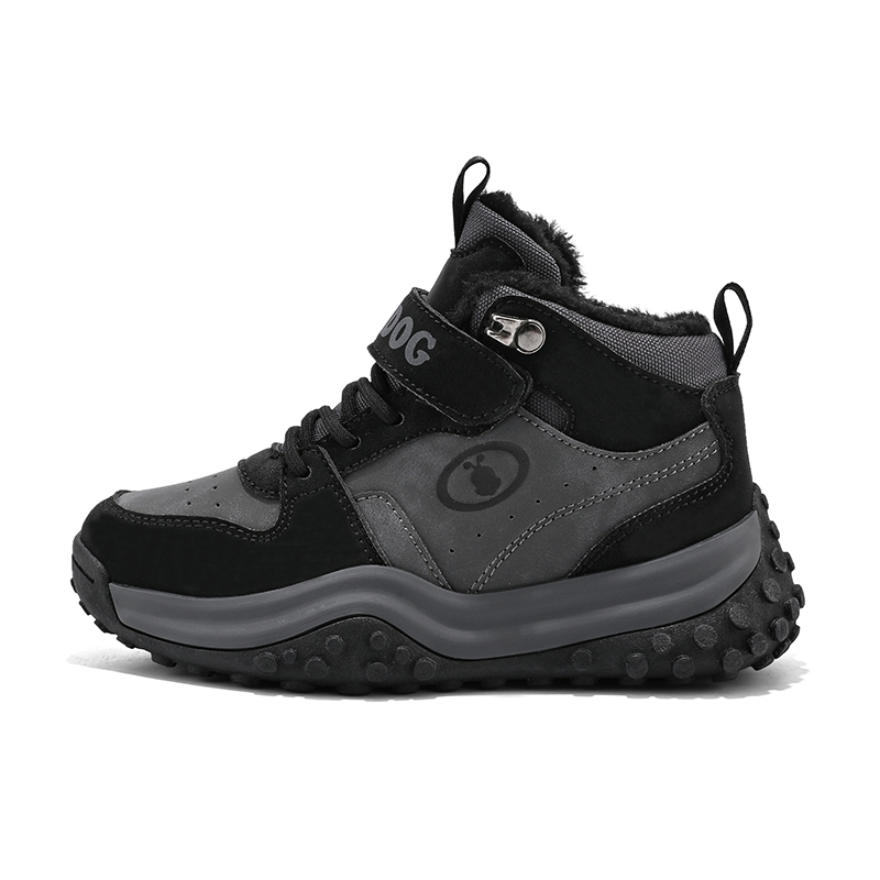 Противоскользящие и износостойкие теплые детские ботинки BOBDOG, серый
Противоскользящие и износостойкие теплые детские ботинки BOBDOG, серый