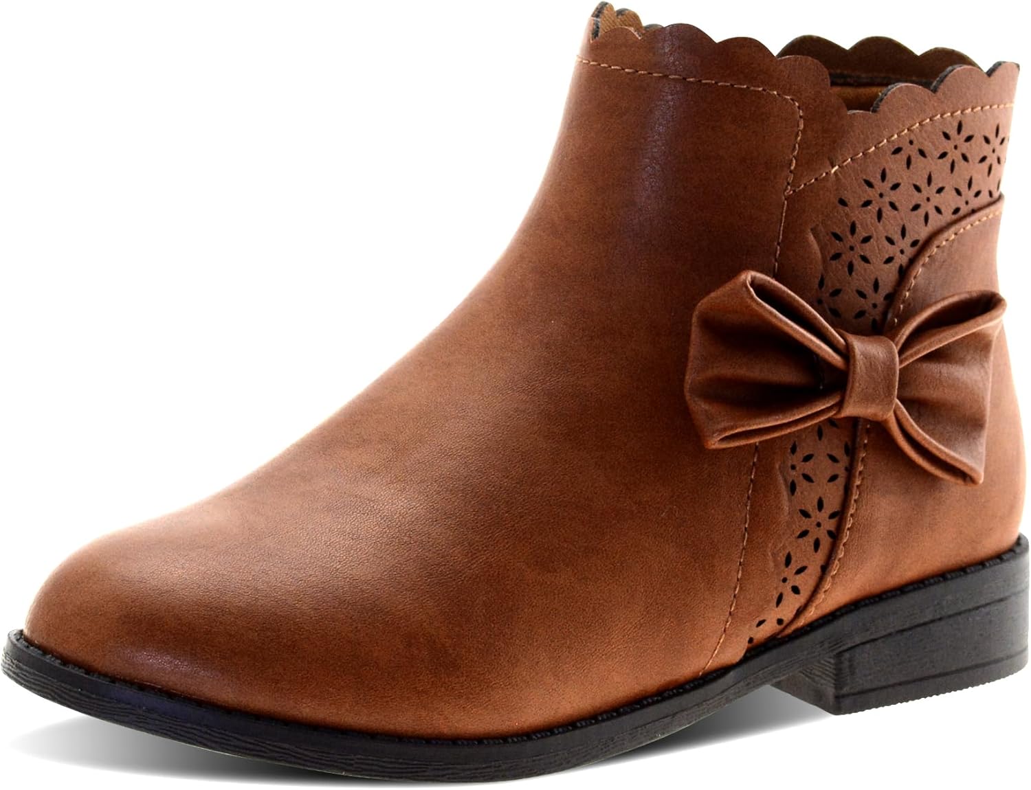 LseLom девочковые ботильоны, детские ботинки с бантом, боковой молнией, низким каблуком, уличные теплые обувь для малышей и старших детей, Braun A
LseLom девочковые ботильоны, детские ботинки с бантом, боковой молнией, низким каблуком, уличные теплые обувь для малышей и старших детей, Braun A