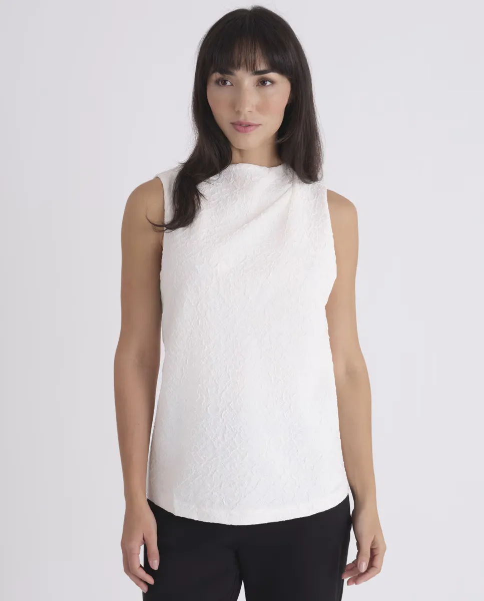 Женская блузка из драпированного крепа Calvin Klein, белый
Женская блузка из драпированного крепа Calvin Klein, белый