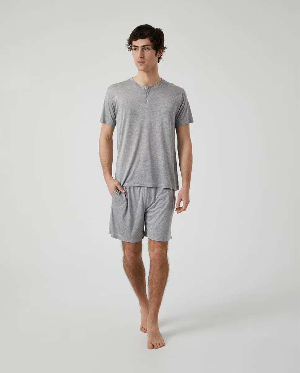 Мужская короткая модальная пижама Kiff-Kiff, светло-серый
Мужская короткая модальная пижама Kiff-Kiff, светло-серый