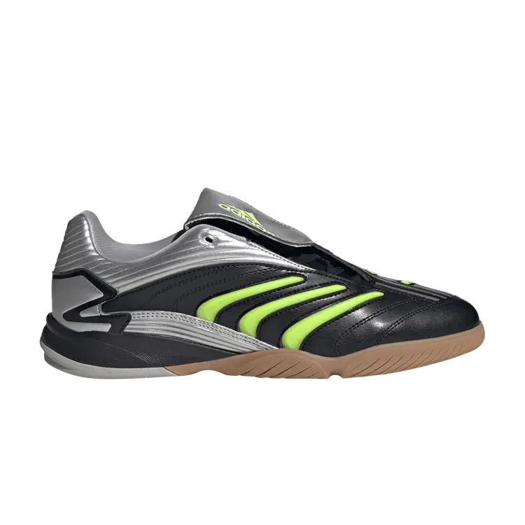 Кроссовки adidas Predator Sala 'Black Signal Green Silver Metallic', черный
Кроссовки adidas Predator Sala 'Black Signal Green Silver Metallic', черный