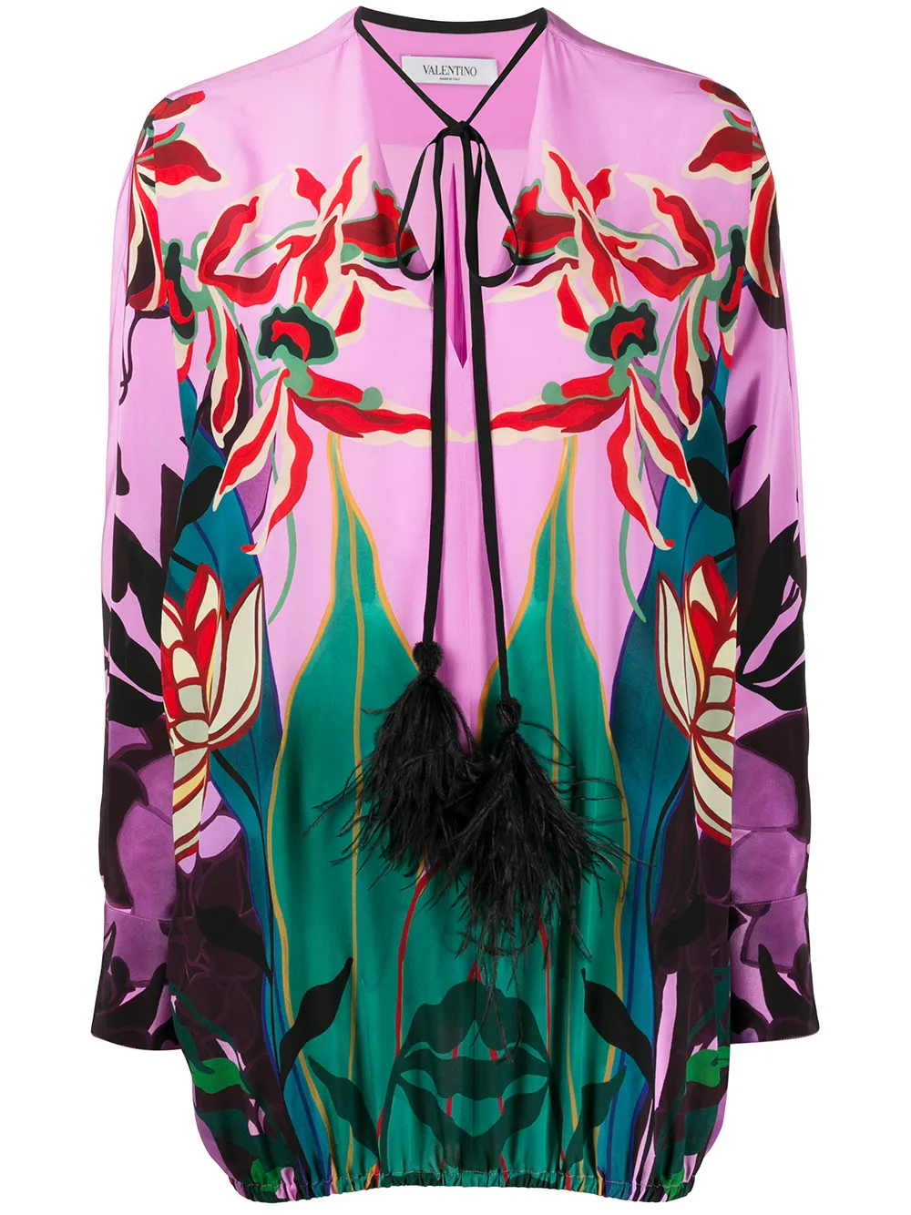 Блузка Mirrored Orchid Ramage с перьями VALENTINO GARAVANI, розовый
Блузка Mirrored Orchid Ramage с перьями VALENTINO GARAVANI, розовый