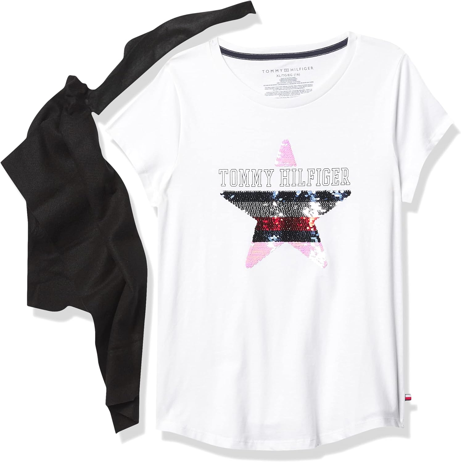Футболка с тональным логотипом Tommy Hilfiger для девочек (для детей старшего возраста), White Star, Белый, Футболка с тональным логотипом Tommy Hilfiger для девочек (для детей старшего возраста), White Star
Футболка с тональным логотипом Tommy Hilfiger для девочек (для детей старшего возраста), White Star, Белый, Футболка с тональным логотипом Tommy Hilfiger для девочек (для детей старшего возраста), White Star