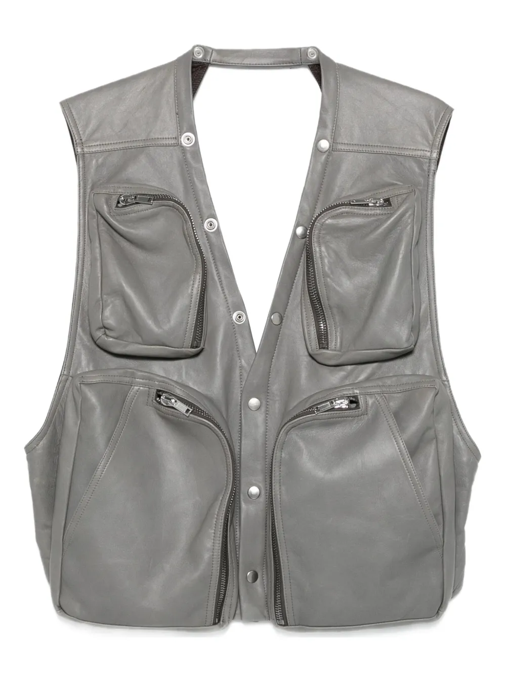 Жилет с карманами Rick Owens, серый
Жилет с карманами Rick Owens, серый