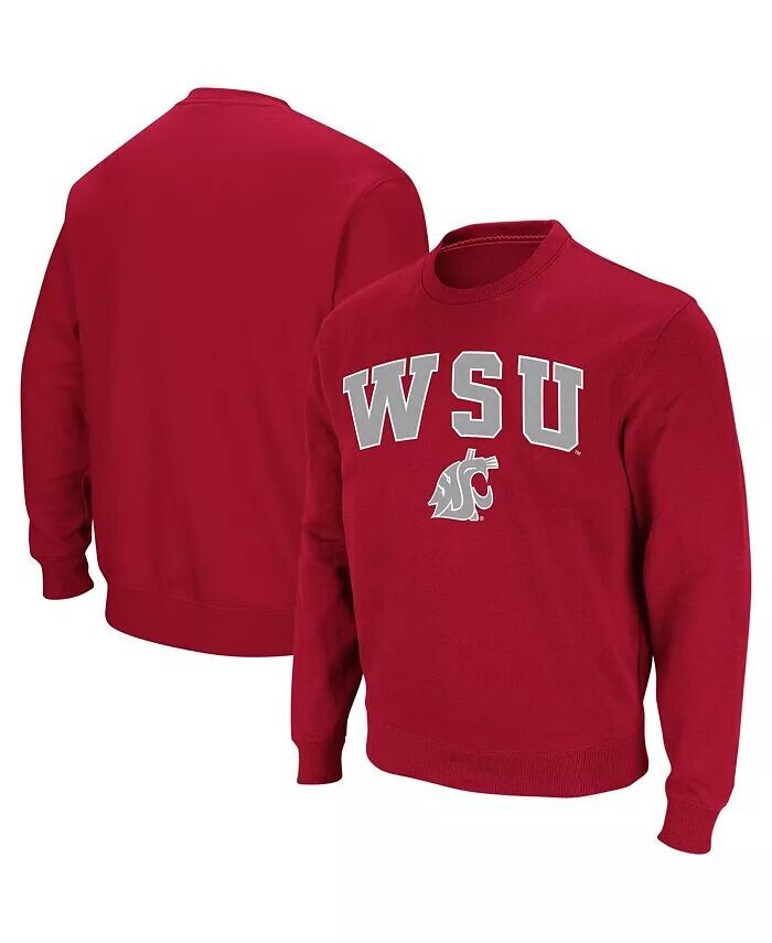Мужская толстовка Washington State Cougars с круглым вырезом и аркой и логотипом Colosseum, красный
Мужская толстовка Washington State Cougars с круглым вырезом и аркой и логотипом Colosseum, красный