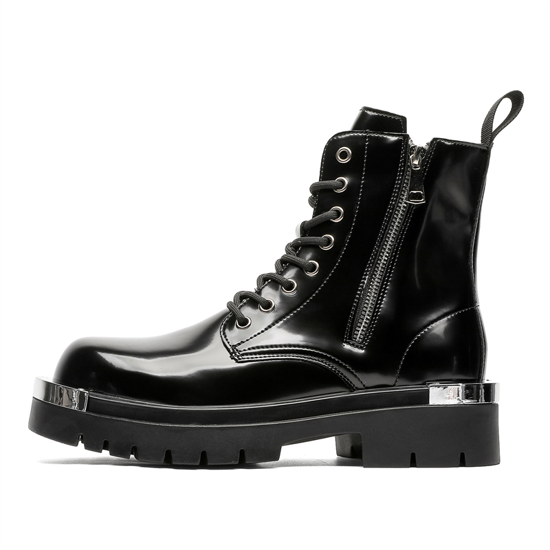 SHUPATE Короткие мужские ботинки Martin, черные
SHUPATE Короткие мужские ботинки Martin, черные