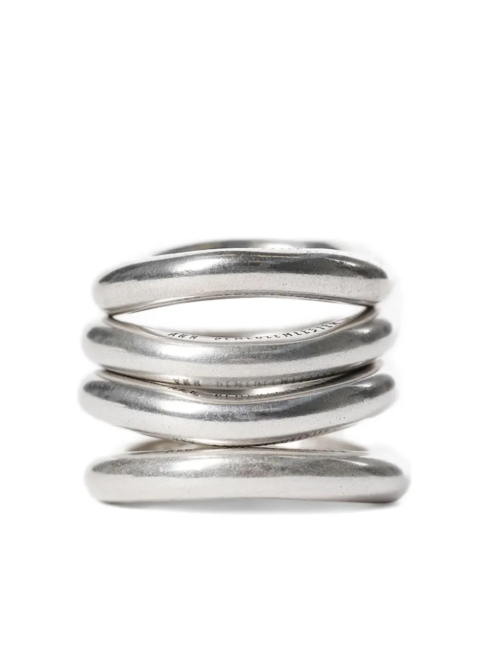 Комплект колец Herta (набор из четырех) Ann Demeulemeester, серебряный 
Комплект колец Herta (набор из четырех) Ann Demeulemeester, серебряный