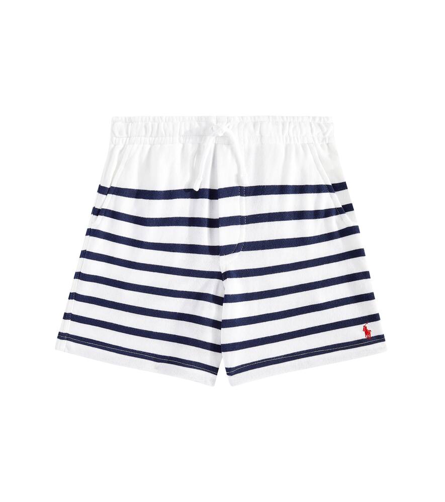 Полосатые хлопковые джерси шорты Polo Ralph Lauren Kids, White/Spring Navy/C3807
Полосатые хлопковые джерси шорты Polo Ralph Lauren Kids, White/Spring Navy/C3807