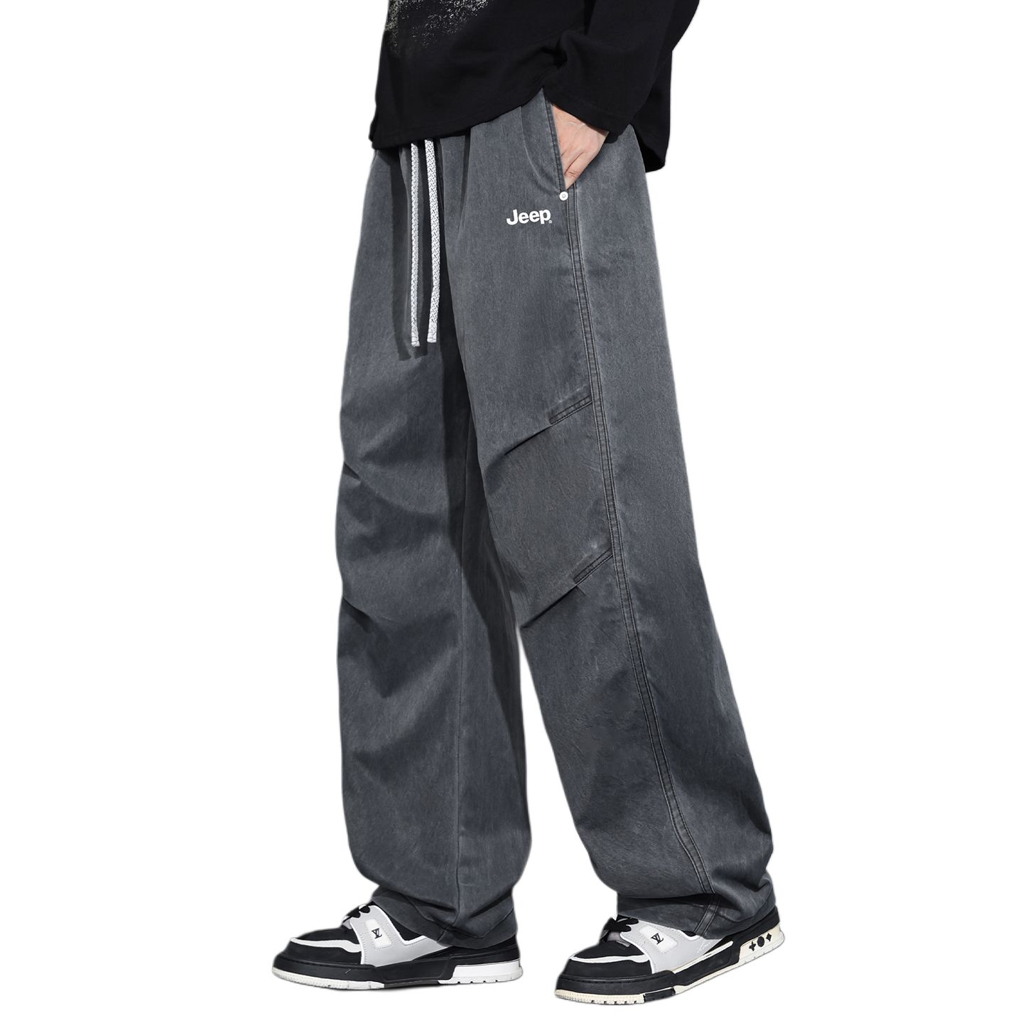 Повседневные брюки Unisex Moderate Straight Fit Jeep, черный серый
Повседневные брюки Unisex Moderate Straight Fit Jeep, черный серый